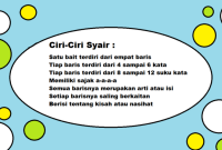 Pengertian Syair